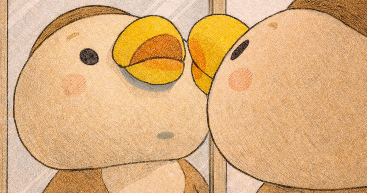 Cmonchan staring at the beak in the mirror, considering plastic surgery
