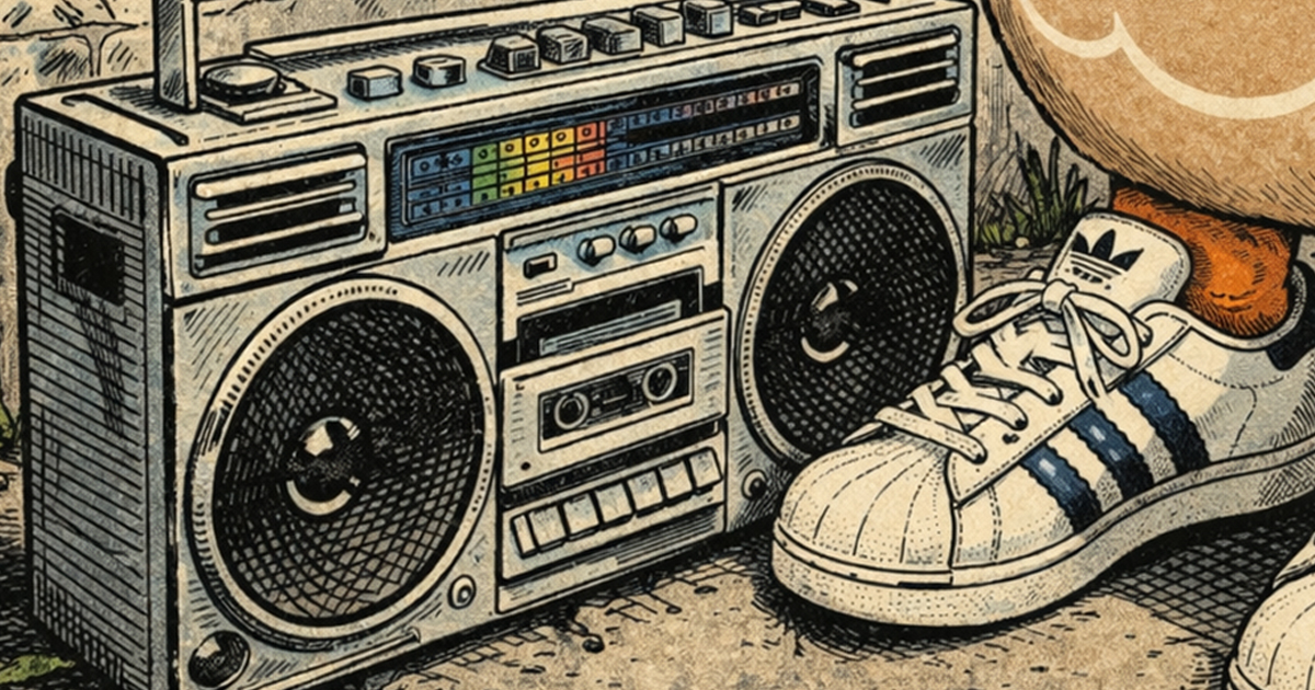 Da duck discovers hip hop — MCs, DJs, graffiti and breaking