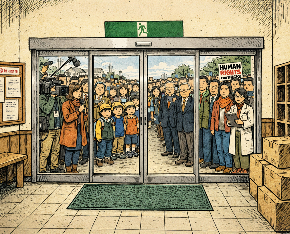 Cmonchan reading fan letters surrounded by piled-up gift boxes